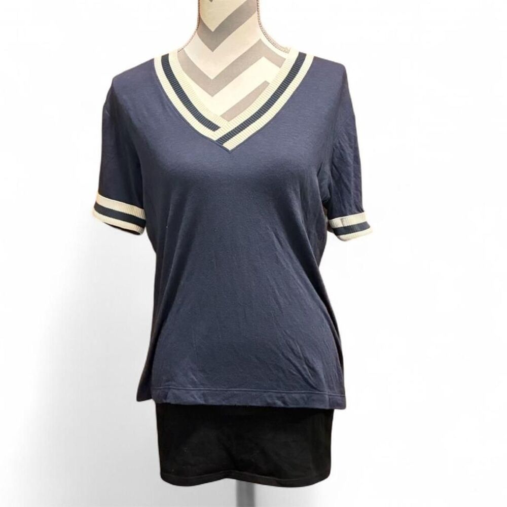 Faherty Women's Navy Shirt